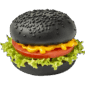 Delicious Black Burger